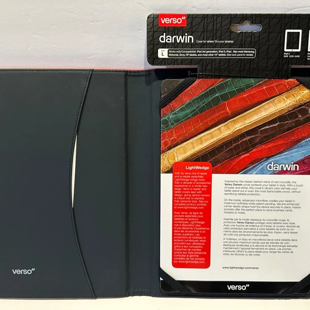 Verso Darwin Tablet Cover. New.